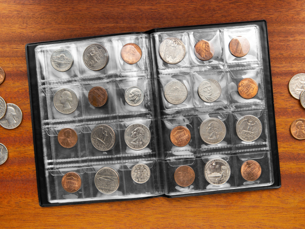 Find unique coins to build your collection