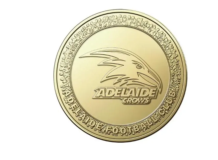 2023 Australia $1 One Dollar AFL Coin -Adelaide Crows Uncirculated