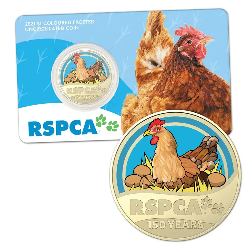 $1 2021 RSPCA 150th Anniversary 8 Coin Set