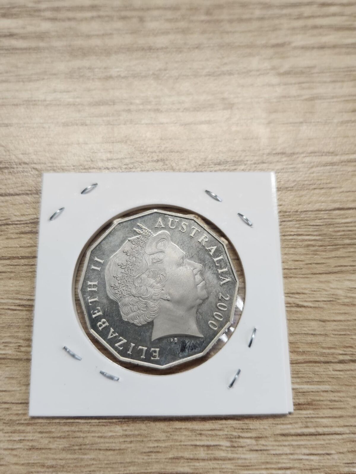 Australia 2000 Fifty Cents 50c Coin Millennium Coloured Proof Coin Ex RAM SetAus