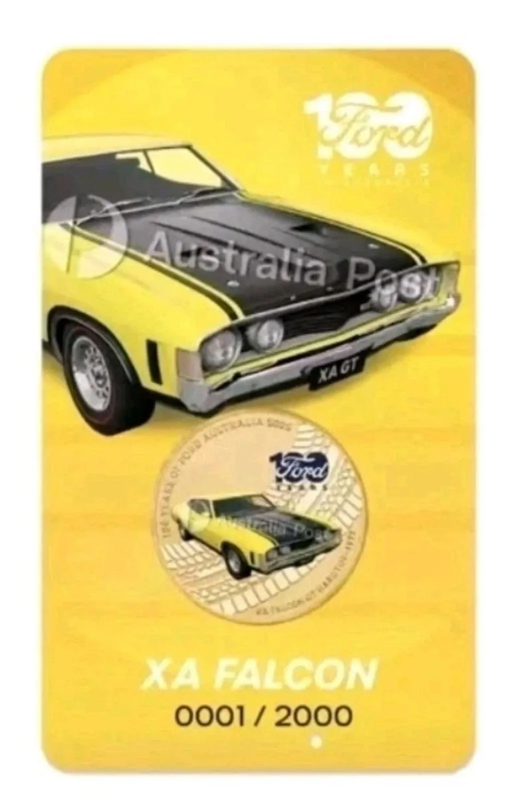 Ford: 100 Years in Australia XA Falcon Coin-in-Card