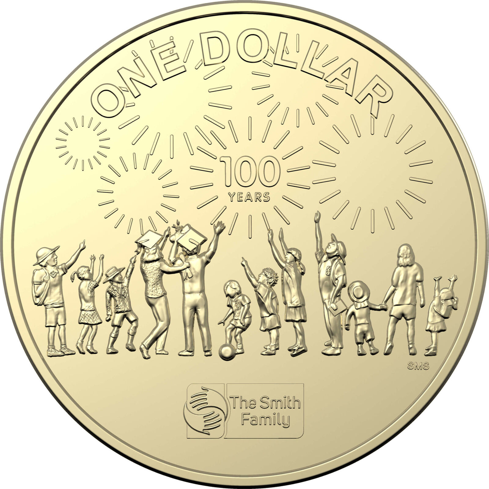 $1 Centenary of legacy the Smith Family collector coin only 20,000 mintage