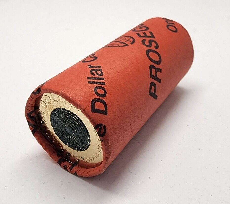 (NB) 2021 Australia $1 One Dollar donation coin security roll of 20 UNC coins un