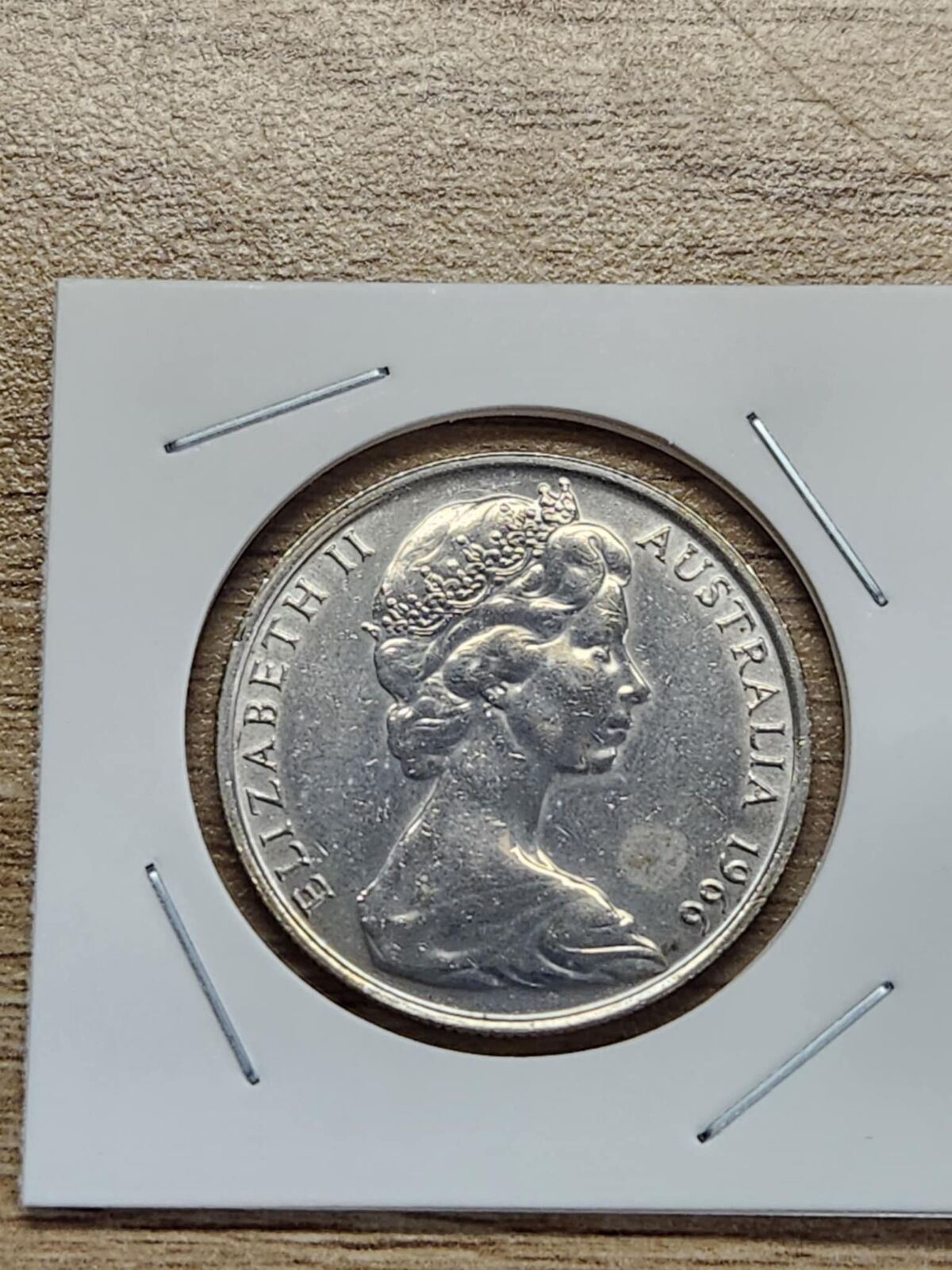 1966 Round 50c UNCIRCULATED Coin - 80% Silver Collectable in 2x2 australia
