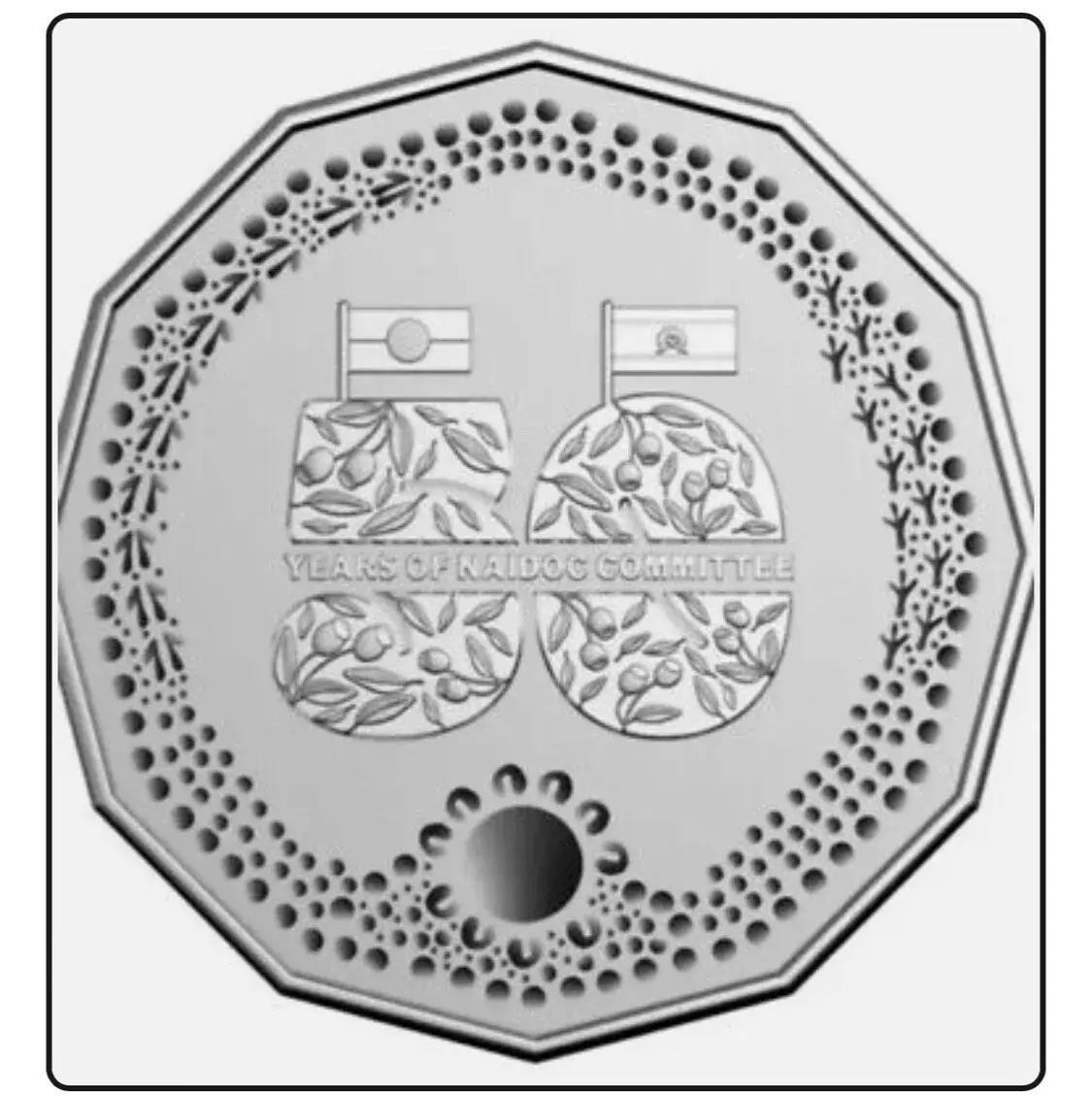 2024 50 Cent NAIDOC Non Coloured coin from Ram Bag Sealed 50c new unc