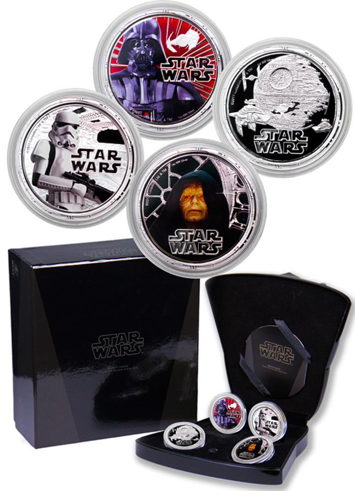 Star Wars Darth Vader Coin Set Official NZ Mint Lucasfilm