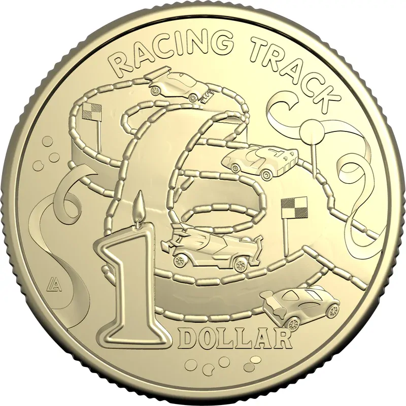 Royal Australian Mint AWW womans weekly Birthday Cake 2025 folder  $1 Ten-Coin C