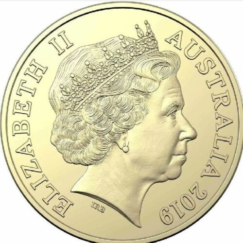 2019 $2 Coin Mr Squiggle - Blackboard -Two Dollars coloured lightly circulated
