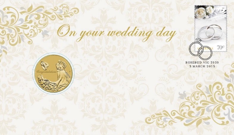 $1 PNC 2015 On Your Wedding Day Aus One Dollar Coin