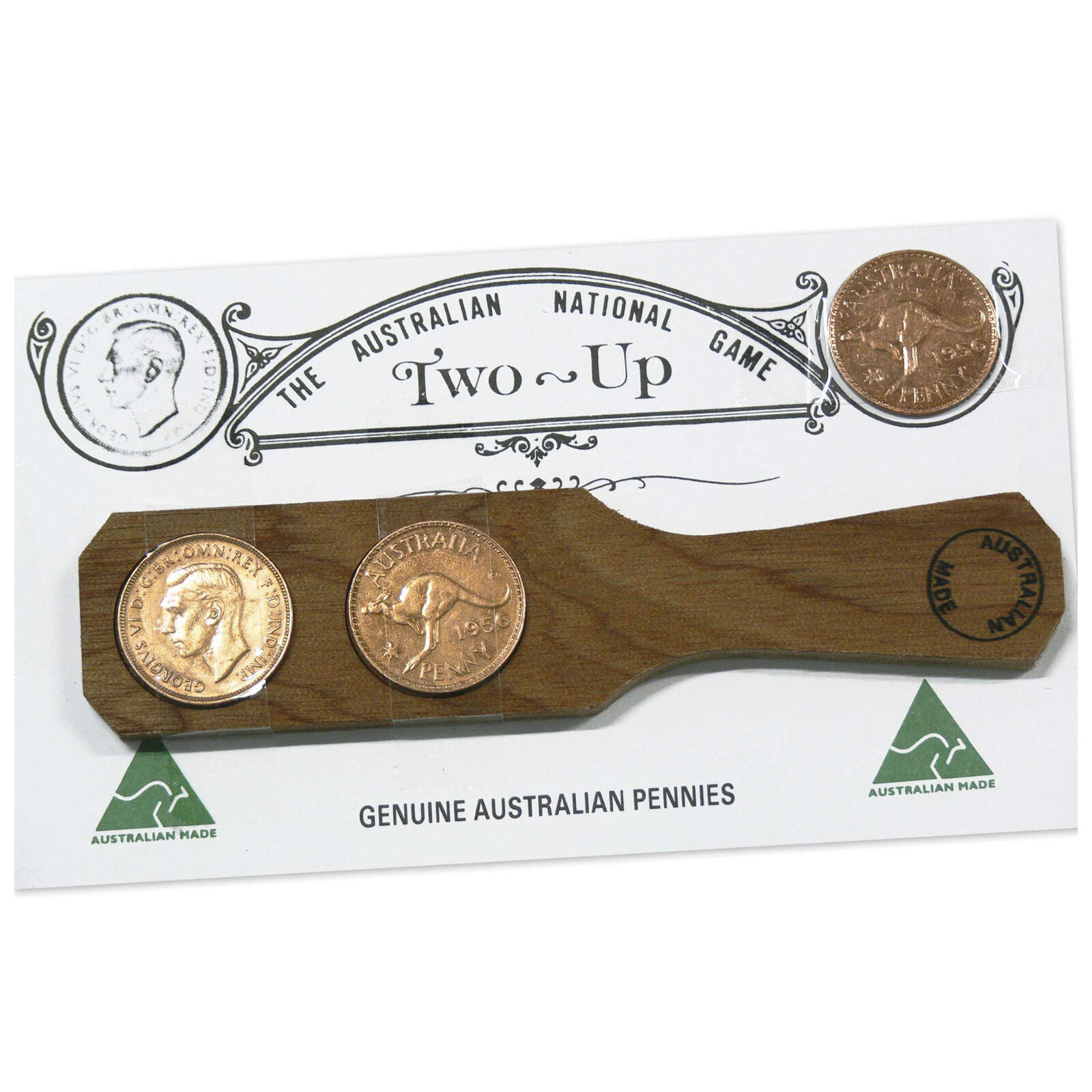 Royal Australian mint Anzac day Two-up Set 2-up 2up