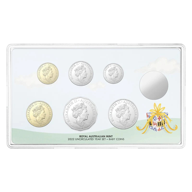 2022 Baby Mint year uncirculated Set coin collectors