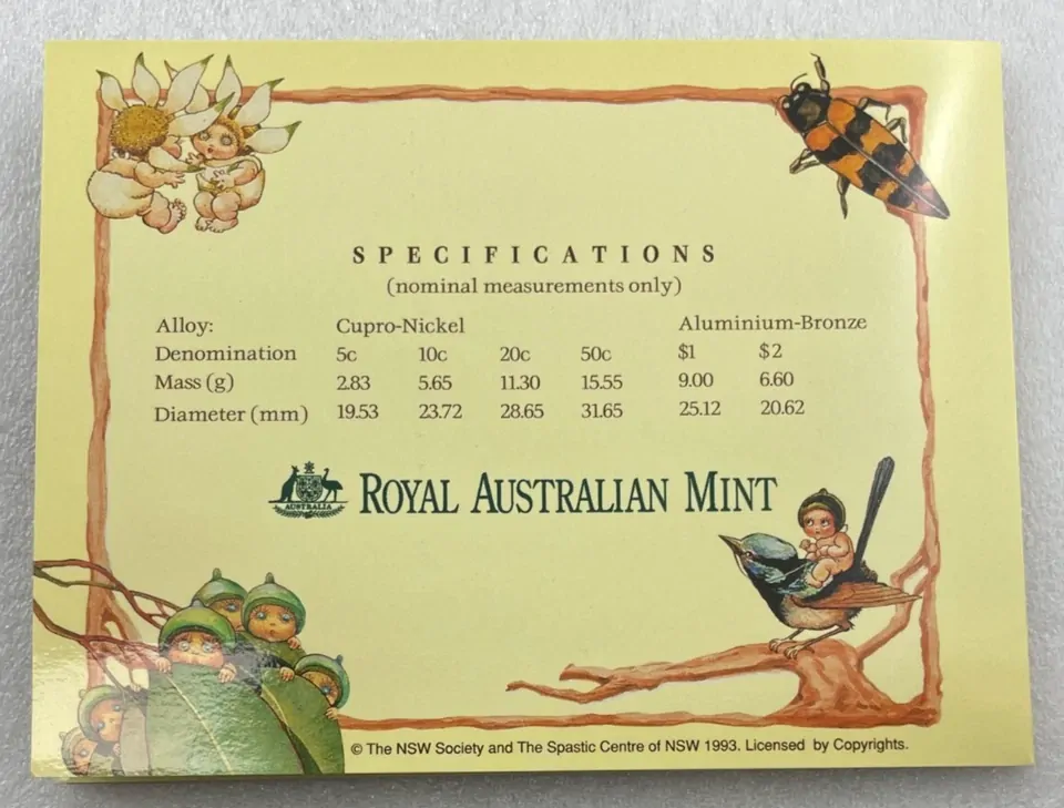 Baby Mint Set 1993 - Type II