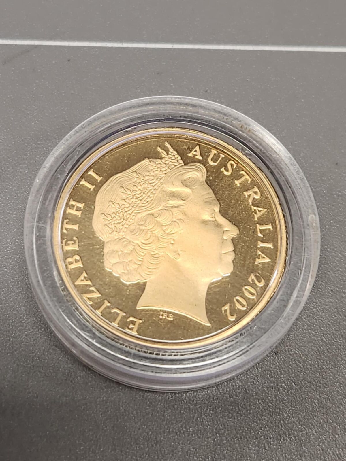 2002 One Dollar $1 Coin - Year of the Outback - Coloured Ex Proof Set in orginal