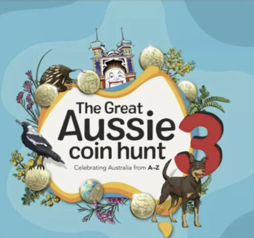 (NB) The Great Aussie COIN HUNT 3 Collection - Official 26 Coins in Collectors F