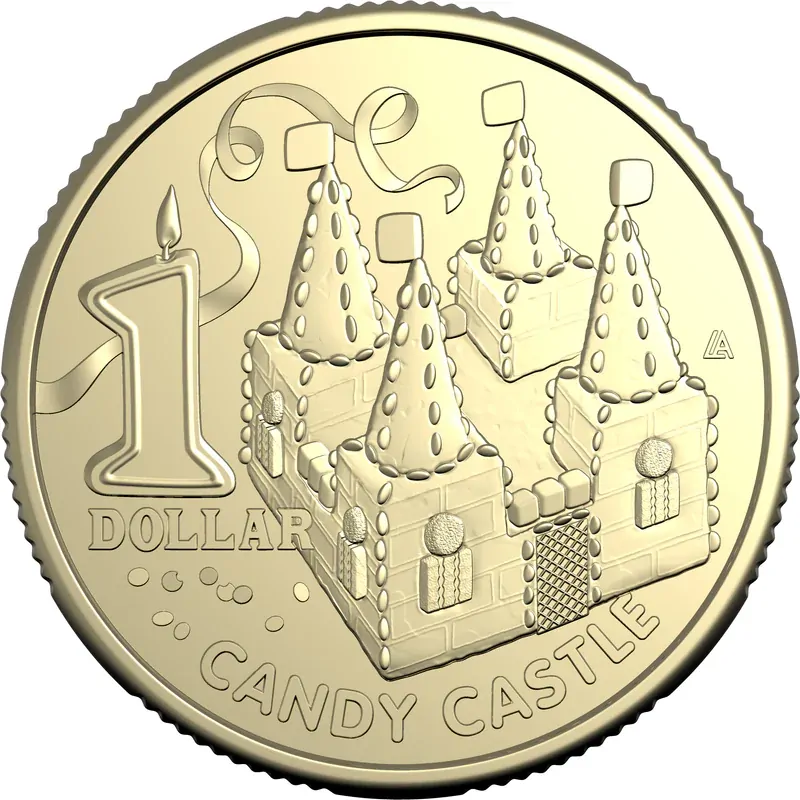 Royal Australian Mint AWW womans weekly Birthday Cake 2025 folder  $1 Ten-Coin C