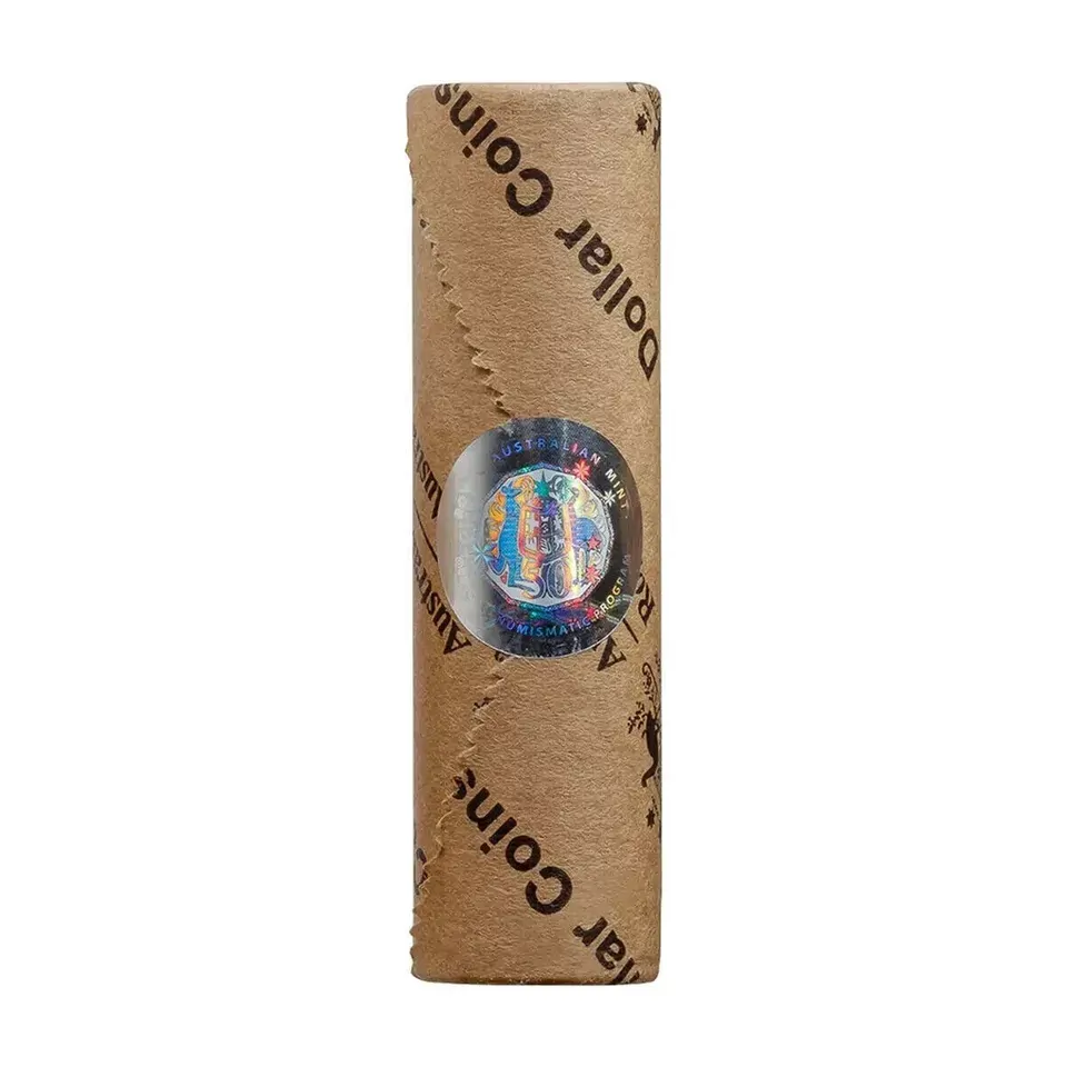 2025 AUSTRALIA $2 TORRES STRAIT ISLANDER FLAG PREMIUM H/T RAM MINT COIN ROLL