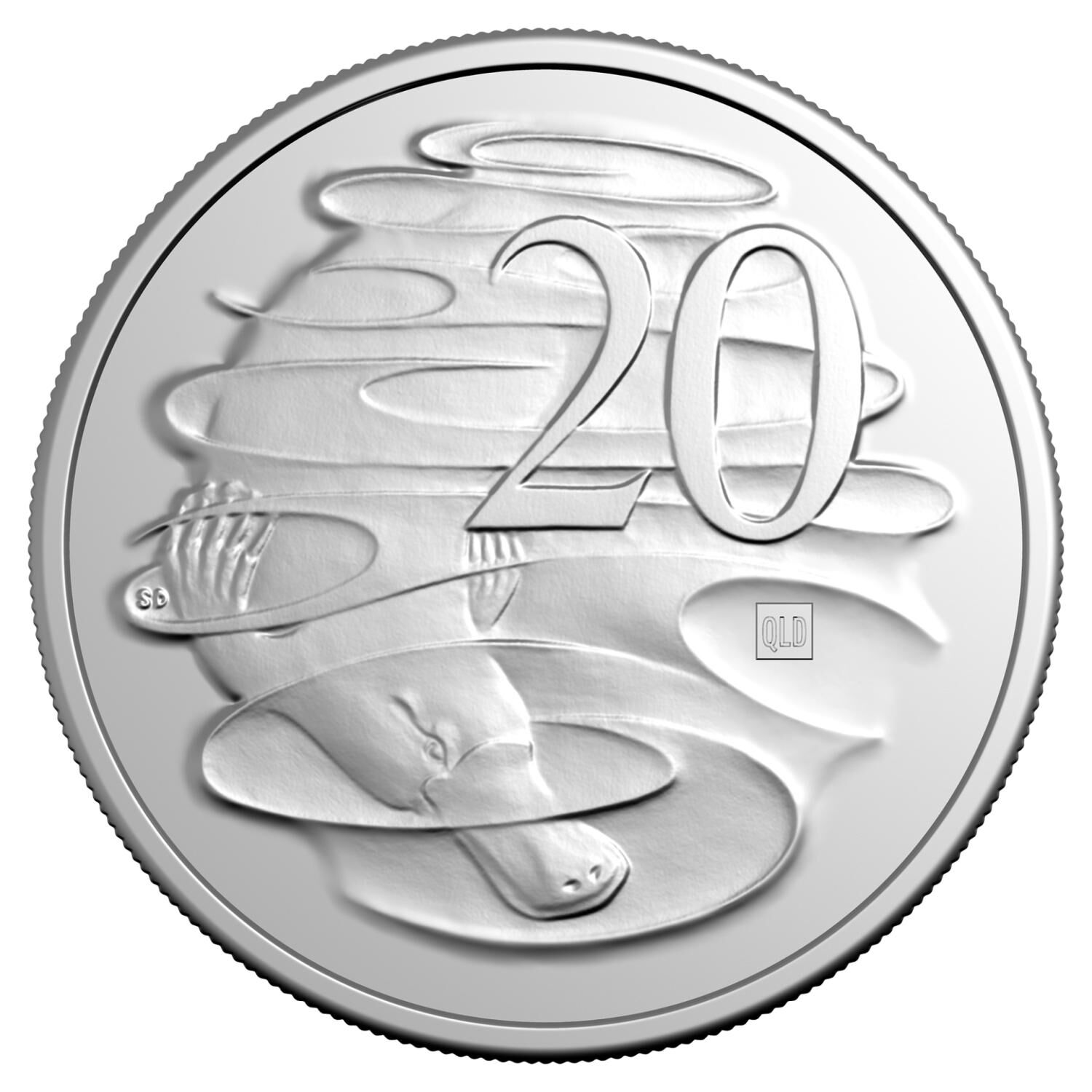 2026 20 cent Brisbane ANDA Money Expo Privy Marked State Series UNC Coin in Card