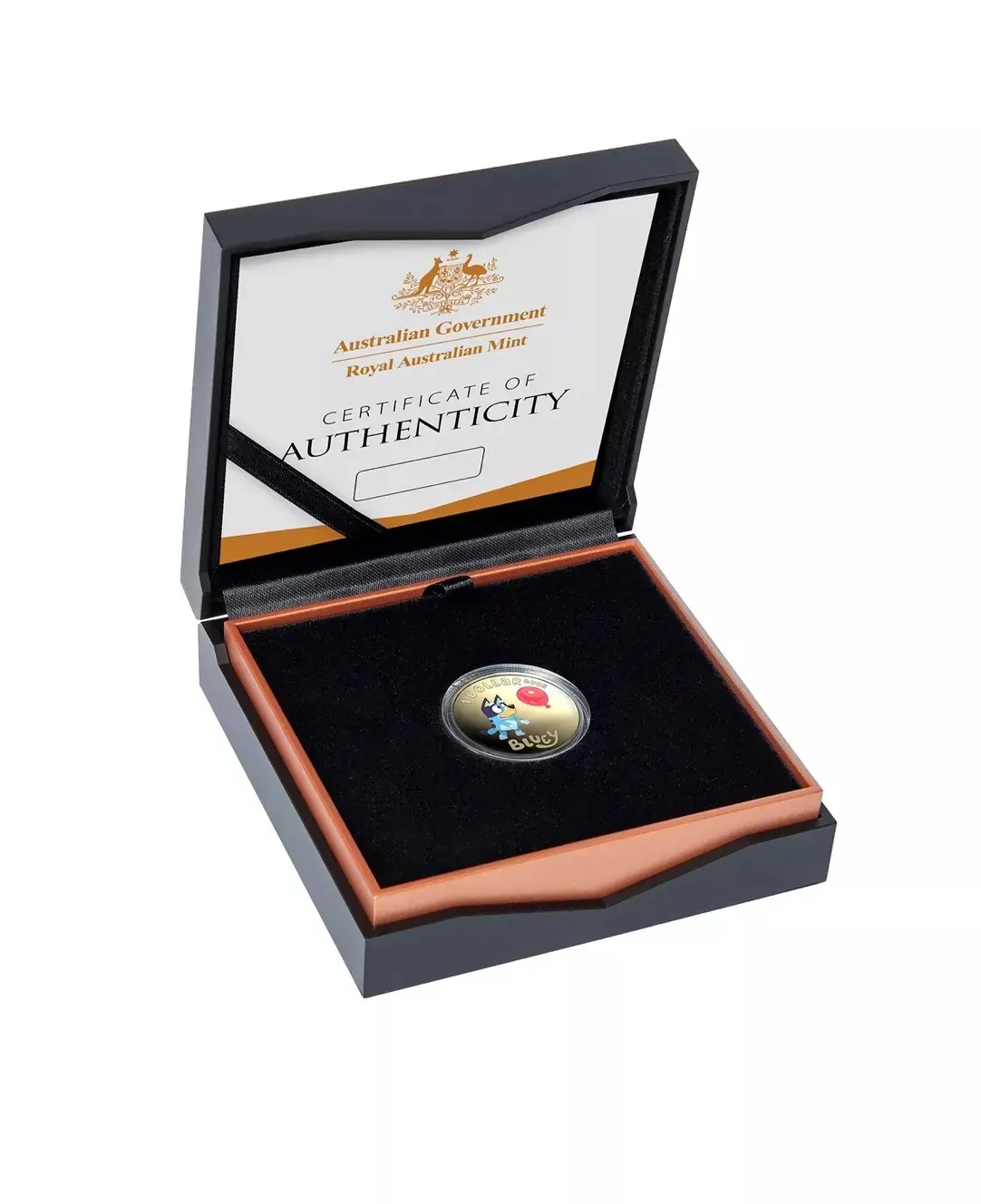 Royal Australian Mint 2024 Bluey $1 Coloured Proof Coin