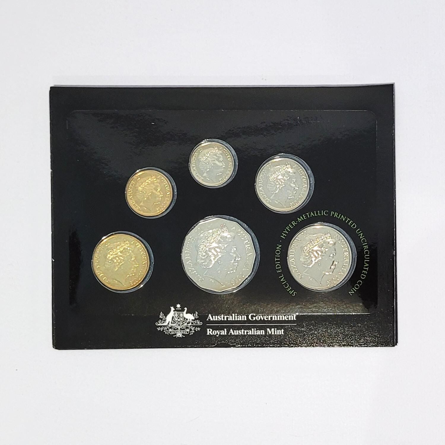 2013 Six Coin Mint Set with Coloured 20c Coin (Special Edition)