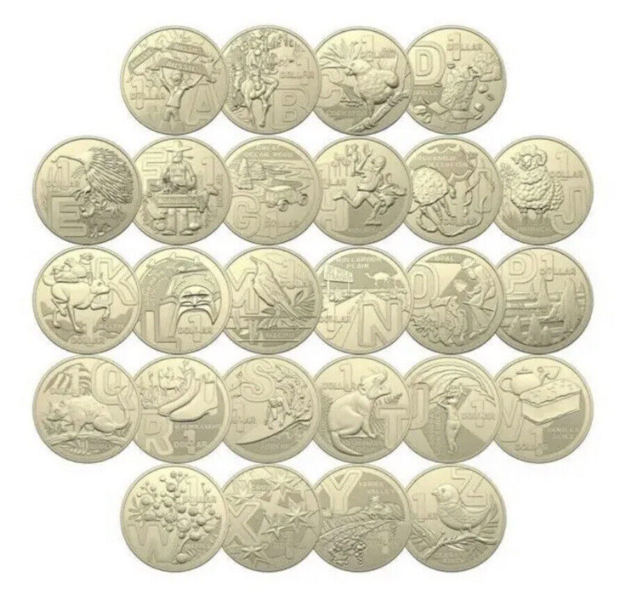 (NB) The Great Aussie COIN HUNT 3 Collection - Official 26 Coins in Collectors F