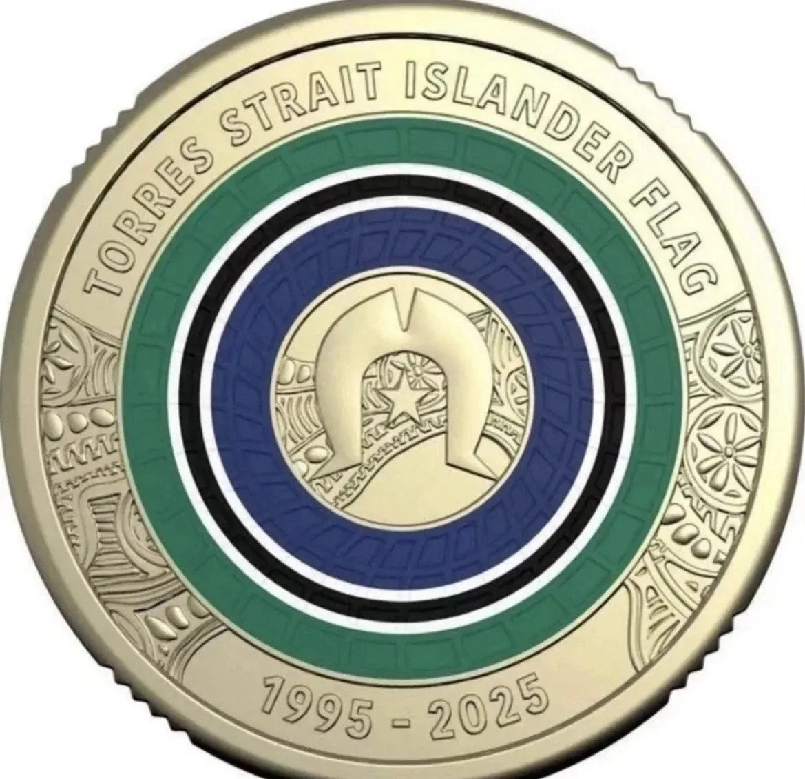 2025 Torres Strait Islander Flag $2 Coin - Ex RAMint Roll