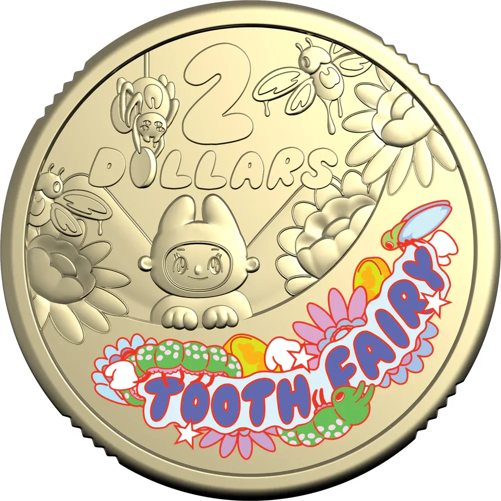 2026 Tooth Fairy Uncirculated Coin in Card $2