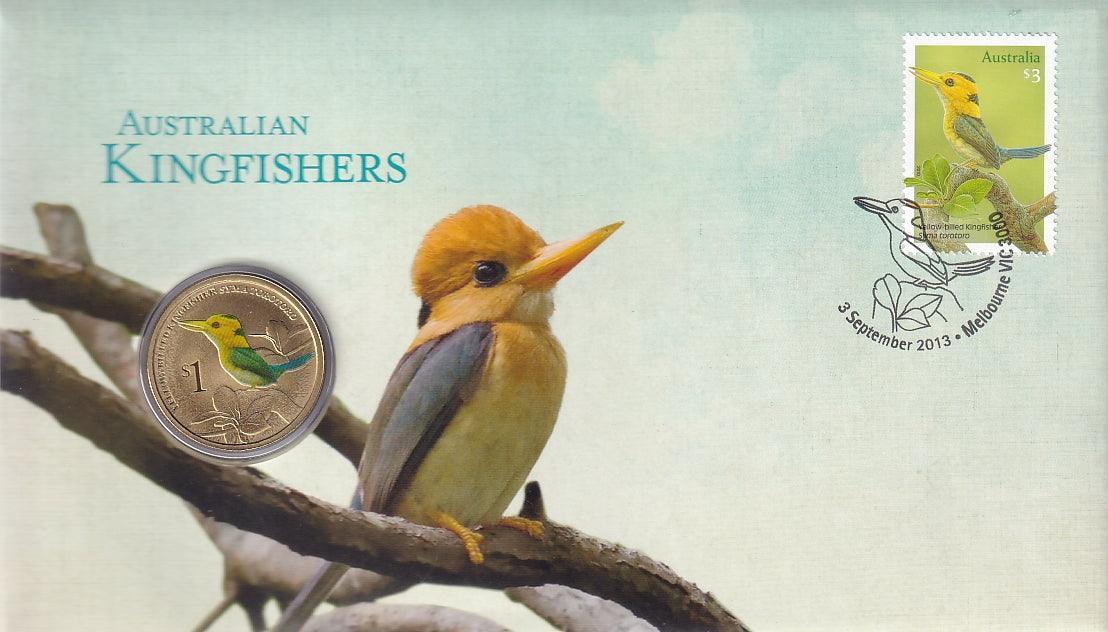 $1 PNC 2013 Australian Kingfishers Aus One Dollar Coin