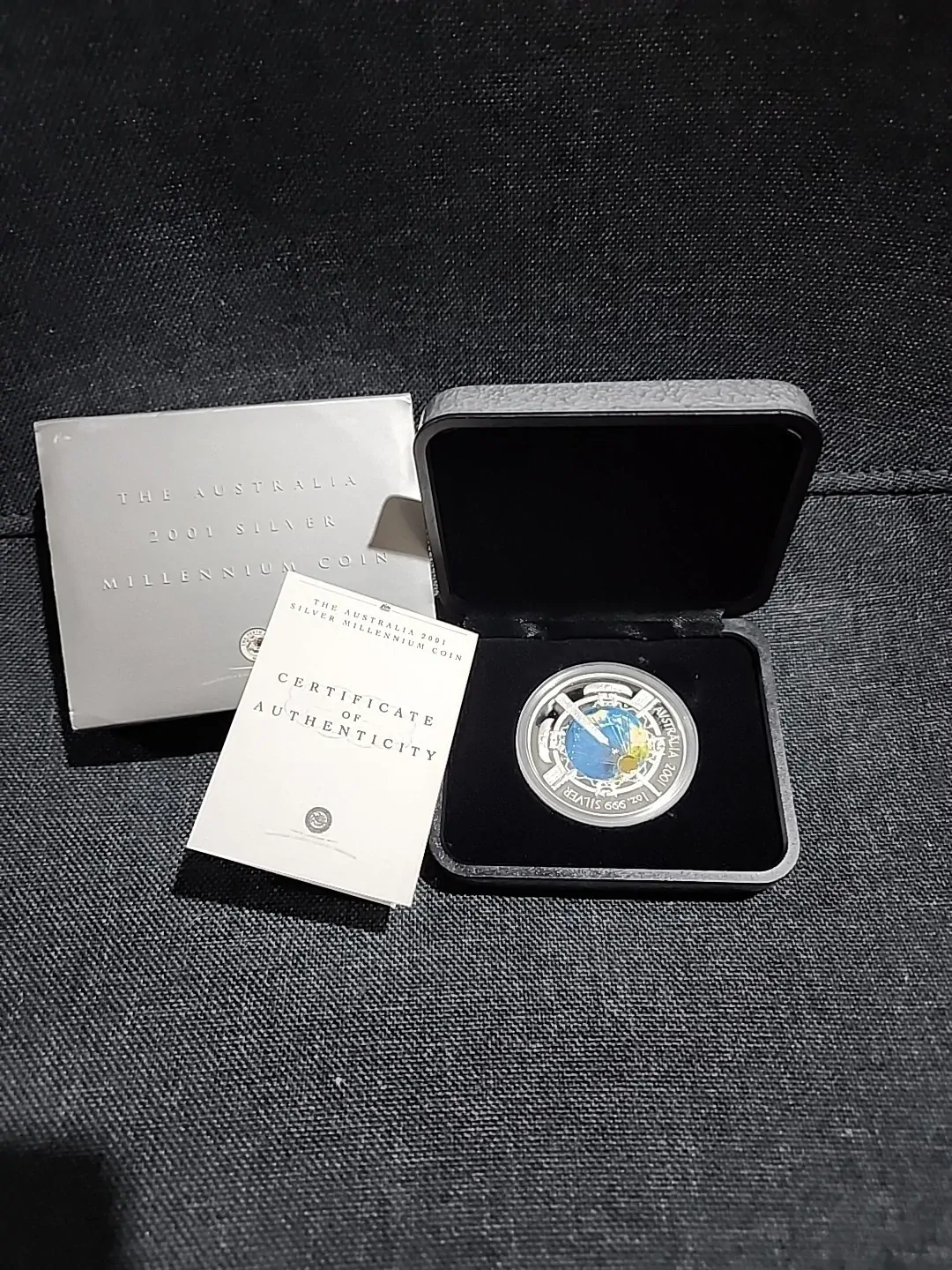 Perth Mint The Australia 2001 Silver Millennium Coin 1oz Silver Bullion $1 Coin