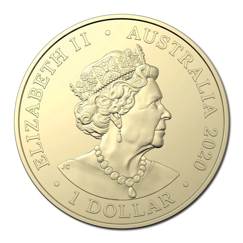 $1 2020 Australian Olympic Team UNC collectable coin