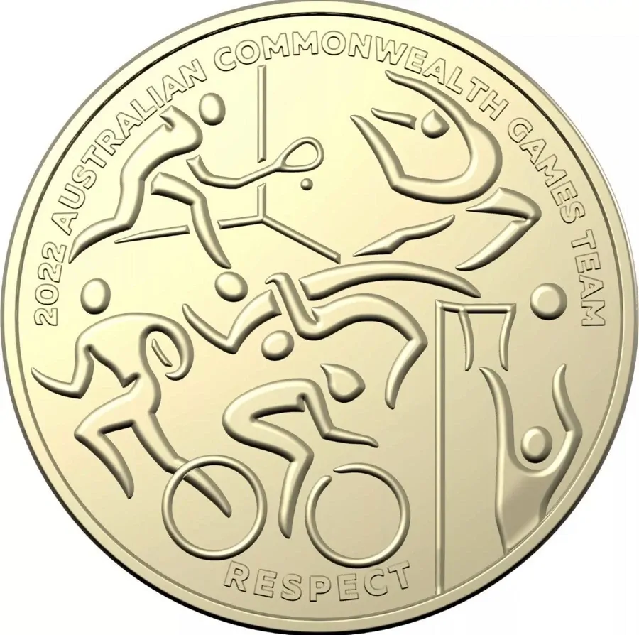 UNC 2022 -Commonwealth Games- RESPECT $1 One Dollar Coin Uncirculated