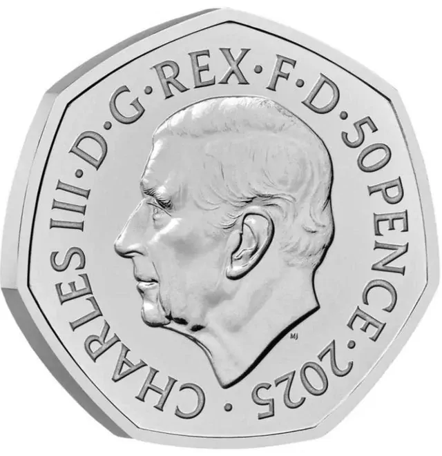 UK 2025 Monopoly 90th Anniversary 50p Coin in blister