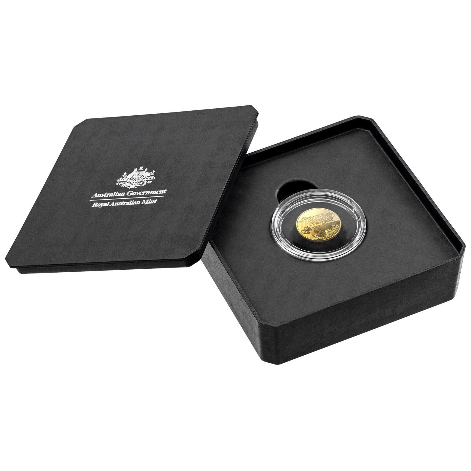 (NB) Creatures of the Deep - $10 Gold Proof ‘C’ Mintmark Coin limited of 2023 ma