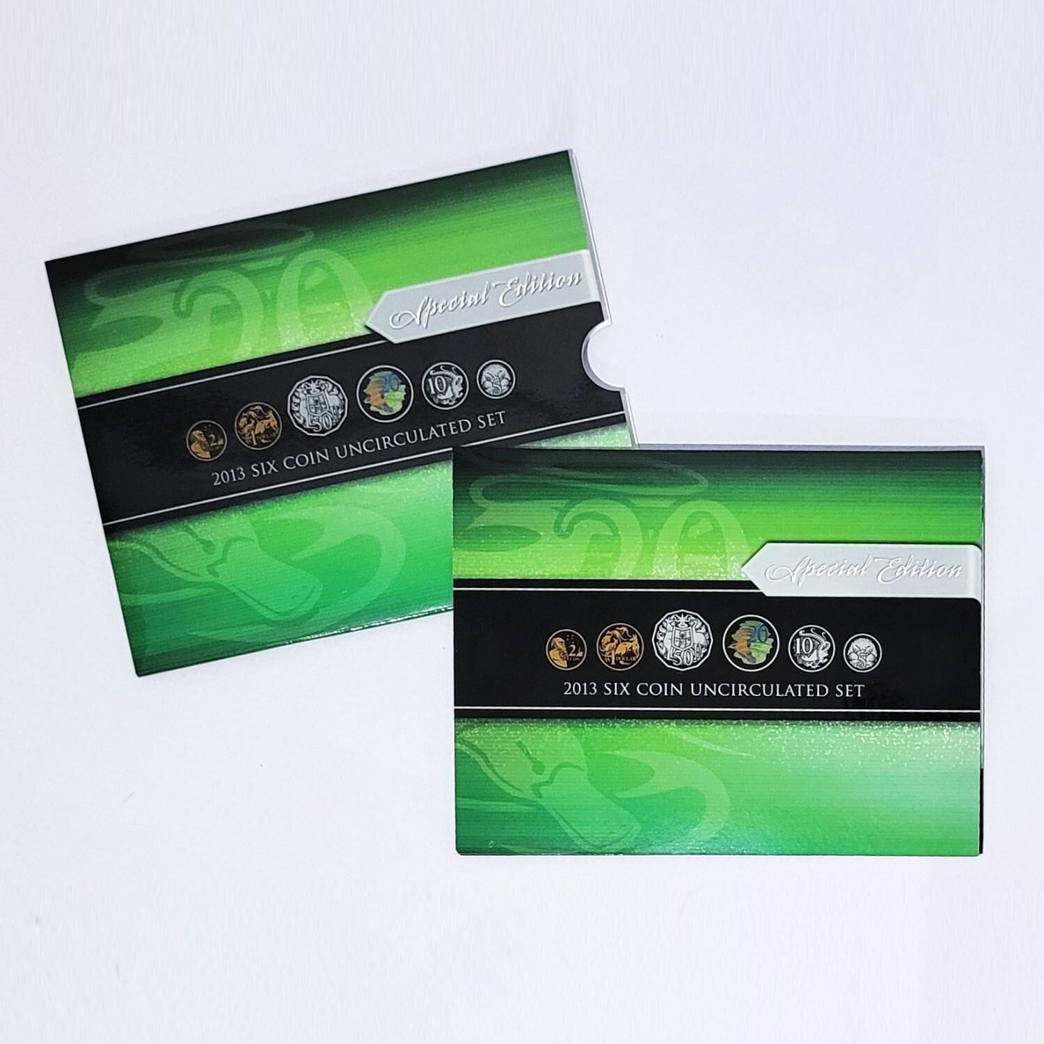 2013 Six Coin Mint Set with Coloured 20c Coin (Special Edition)