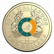 2025 Wallaroos $2 Coin - Lightly Circulated