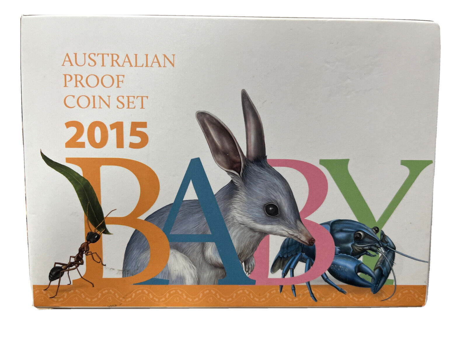 2015 BABY PROOF COIN SET ROYAL AUSTRALIAN MINT 2015 BABY PROOF SET