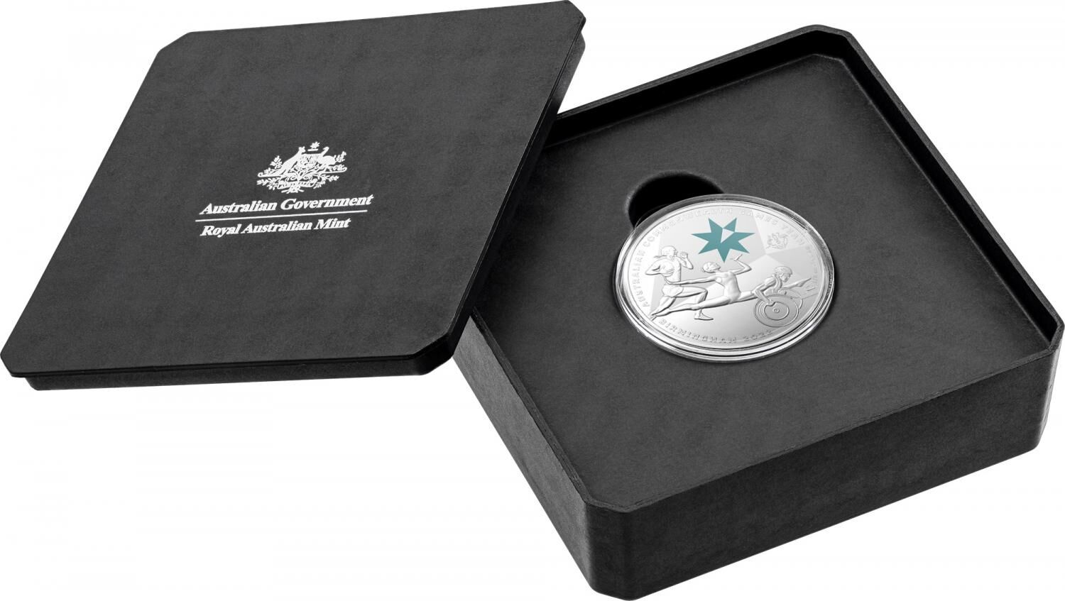 2022 $1 Half oz Coloured Silver Coin - Commonwealth Games