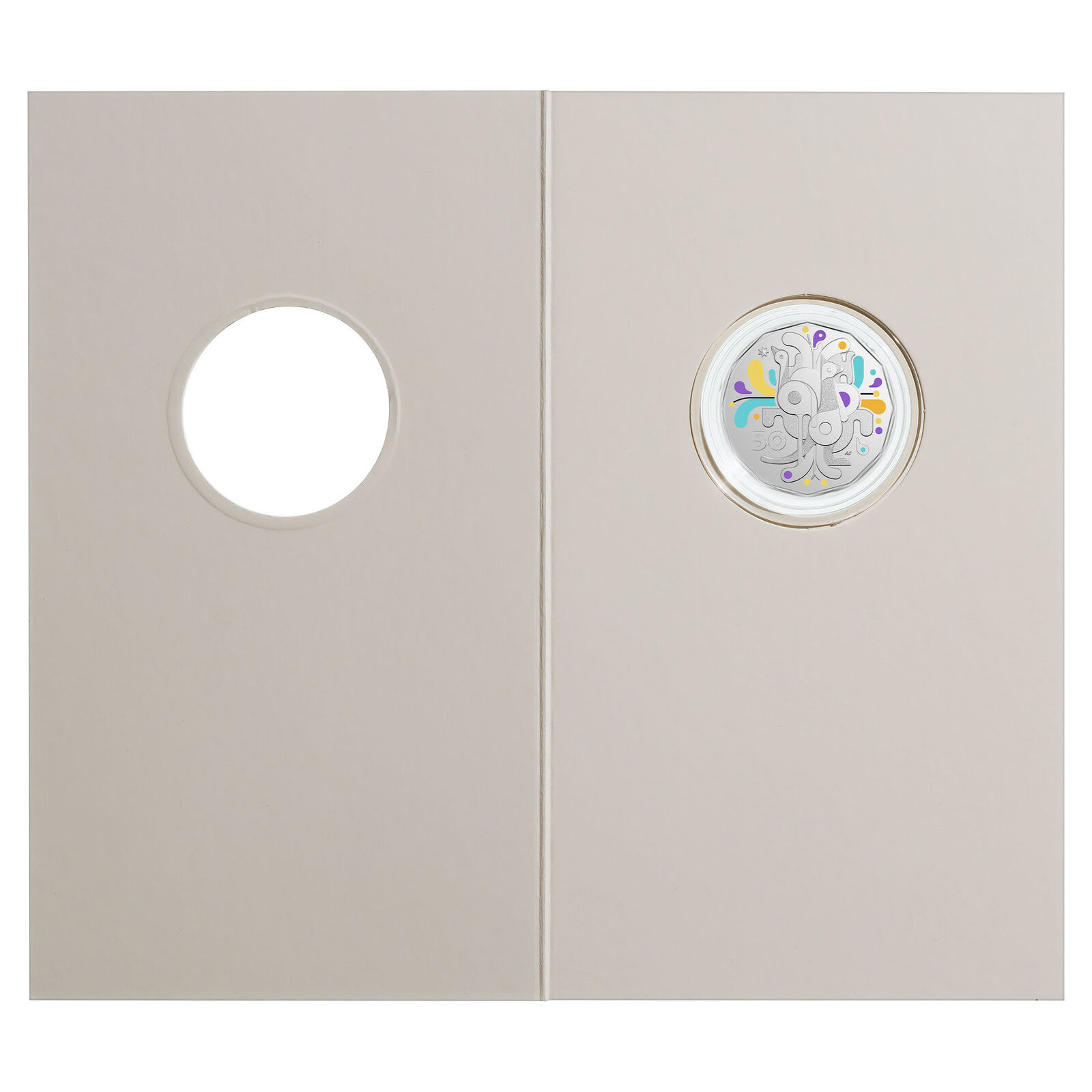 Celebrations - Uncirculated Coin 50c Coloured