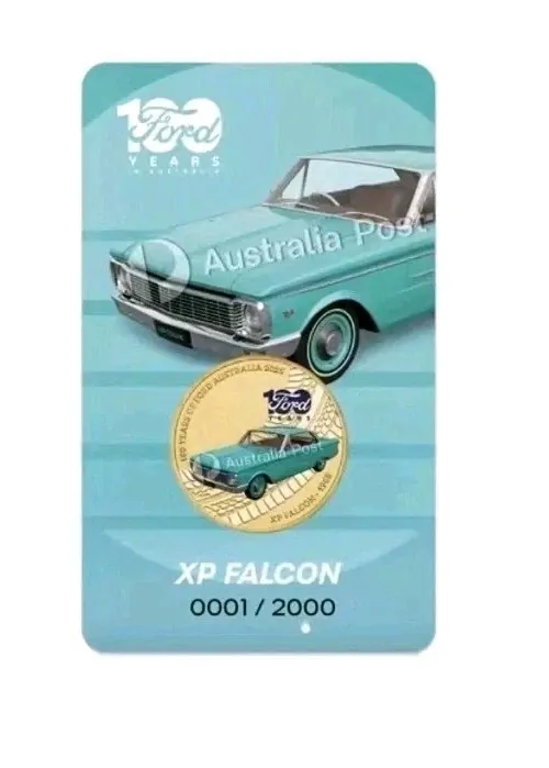 Ford: 100 Years in Australia XP Falcon Coin-in-Card