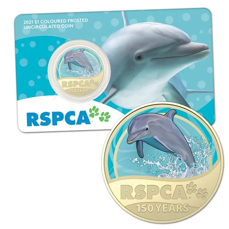 $1 2021 RSPCA 150th Anniversary 8 Coin Set