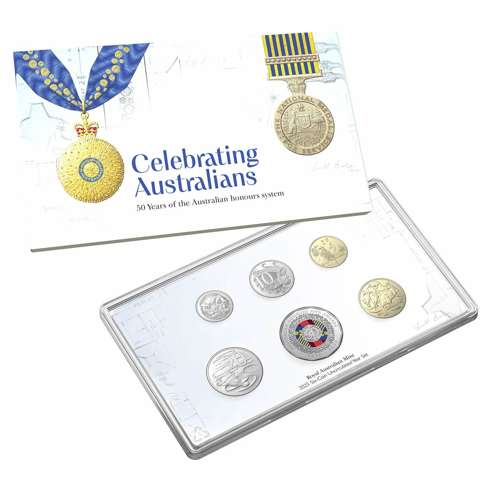 Australian Honours and Awards System - Uncirculatedcoin  Year Set 2025