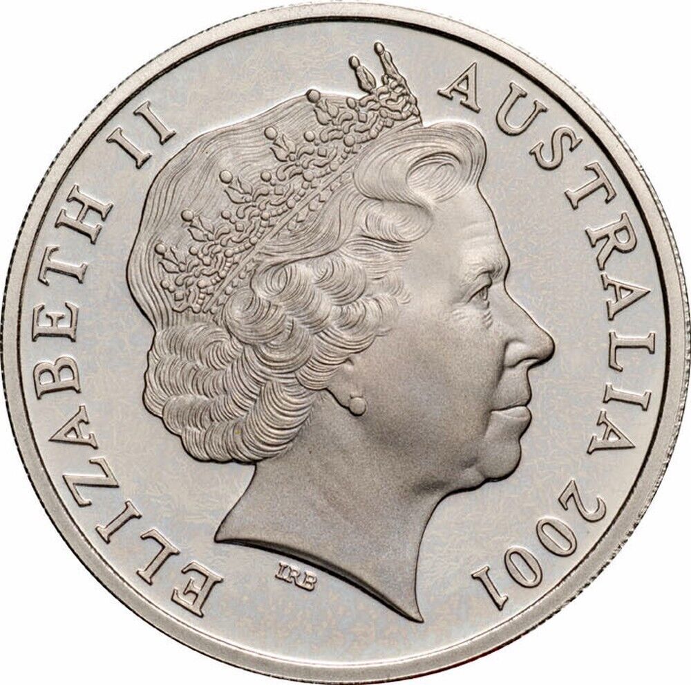 2001 RAM Centenary Of Federation 20c Lightly Circulated Coin - TASMANIA