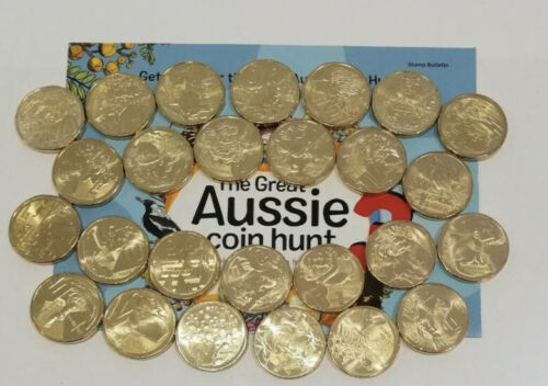 (NB) The Great Aussie COIN HUNT 3 Collection - Official 26 Coins in Collectors F