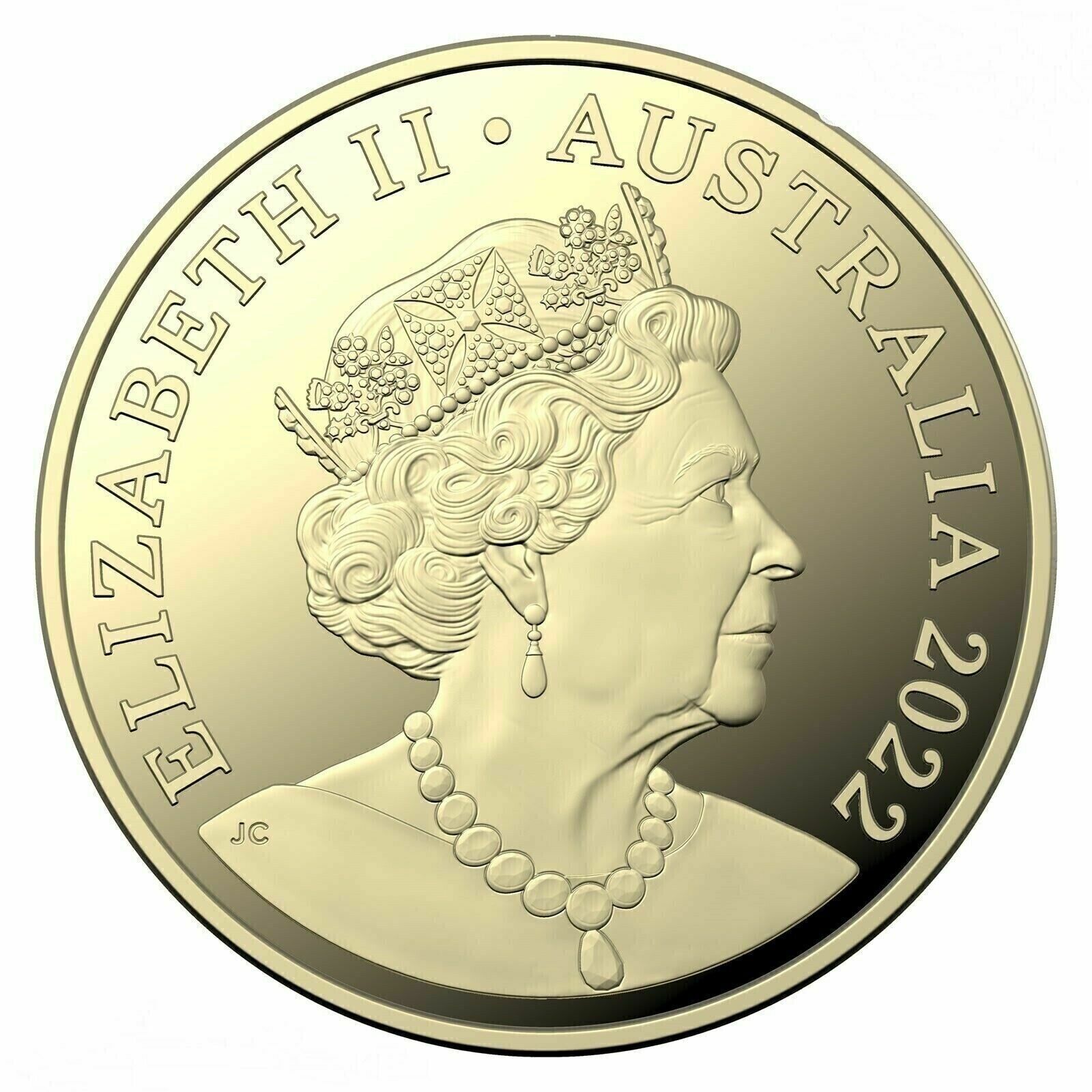 Commonwealth Games Letter A $2 Two Dollar Coloured Coin 2022 Rare Australia ligh