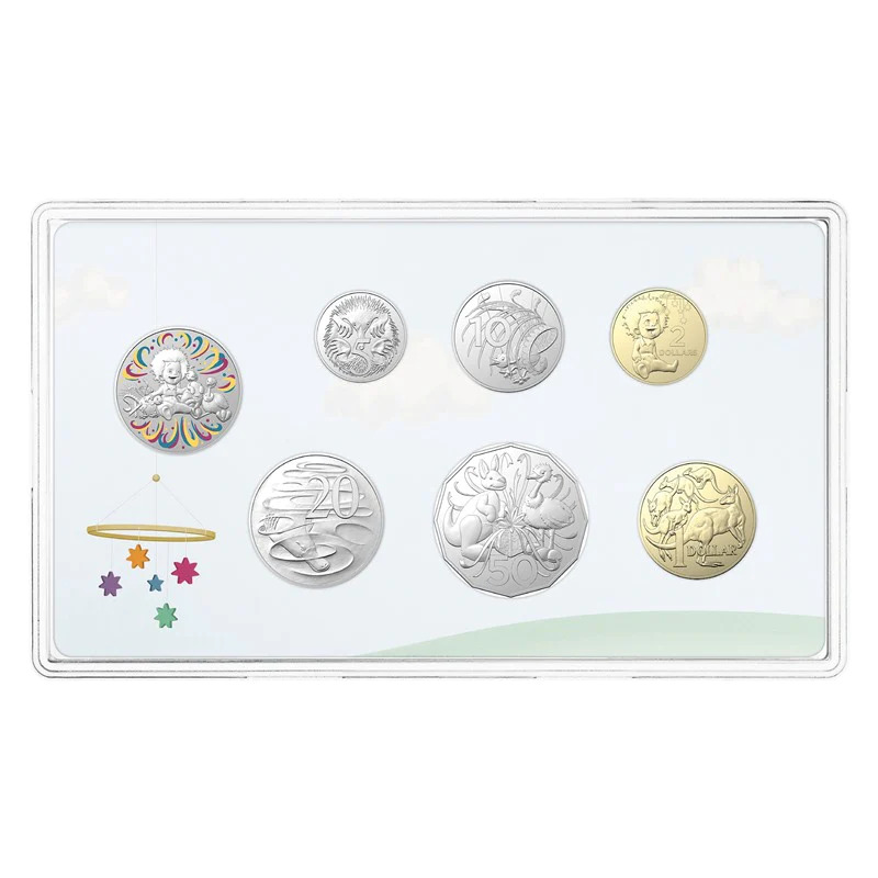 2022 Baby Mint year uncirculated Set coin collectors