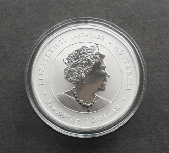 2024 $1 Year of the Dragon 1oz Silver Coin