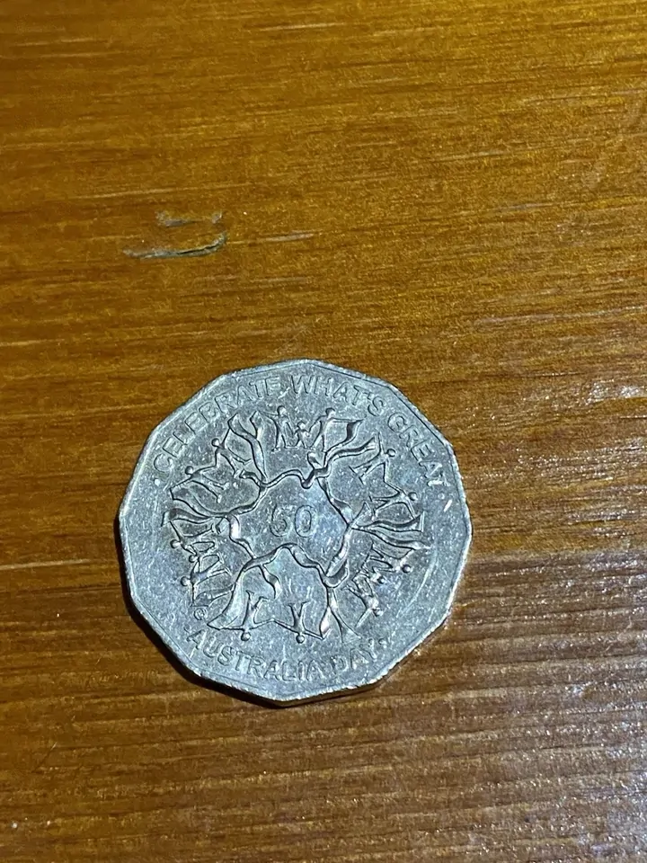 2010 Fifty Cent 50c Coin CIRC - Australia Day Celebrate What's Great  circulated