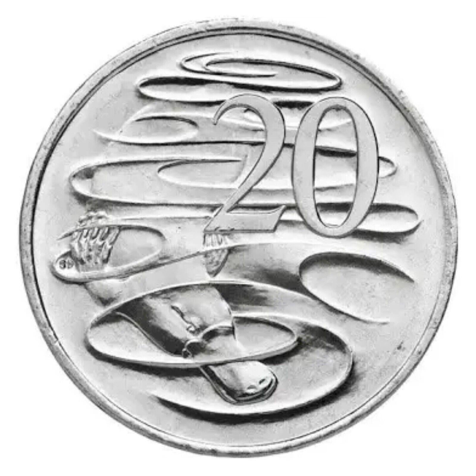 20c 2016 50th anniversary of decimal currency Lightly Circulated 4.5m Mintage